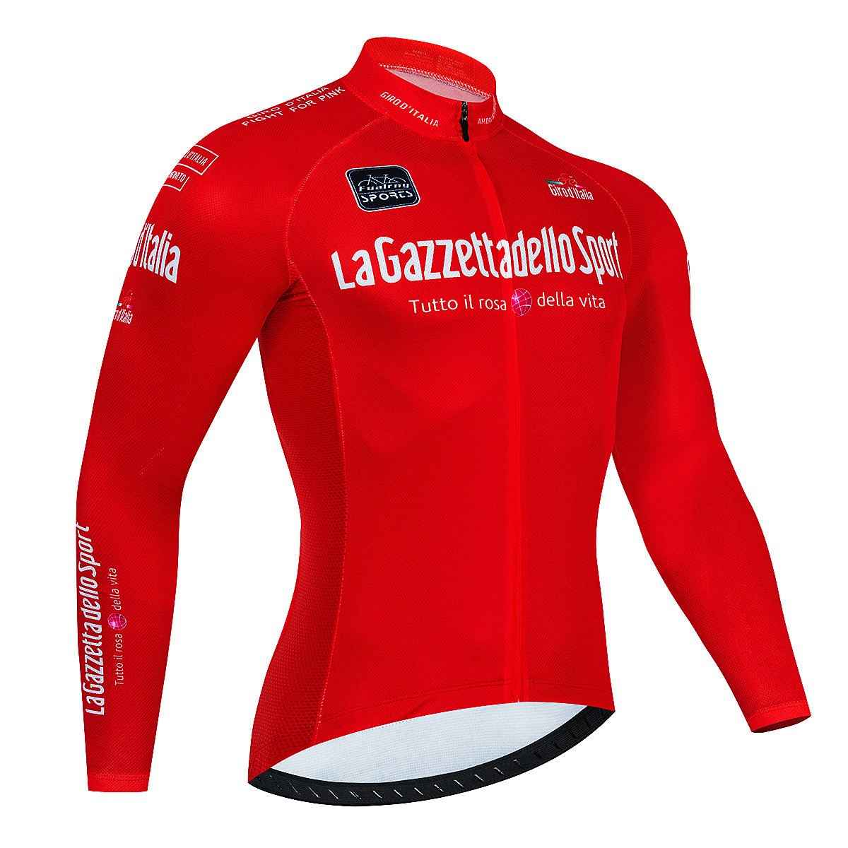 Men's Cycling Jersey Long Sleeve - Breathable Quick-Drying Performance Shirt