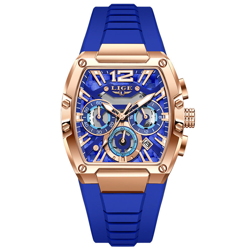 Sports Watch Multifunctional Waterproof Luminous Calendar