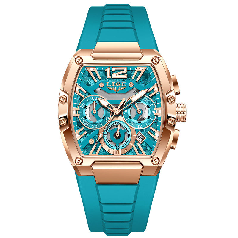 Sports Watch Multifunctional Waterproof Luminous Calendar