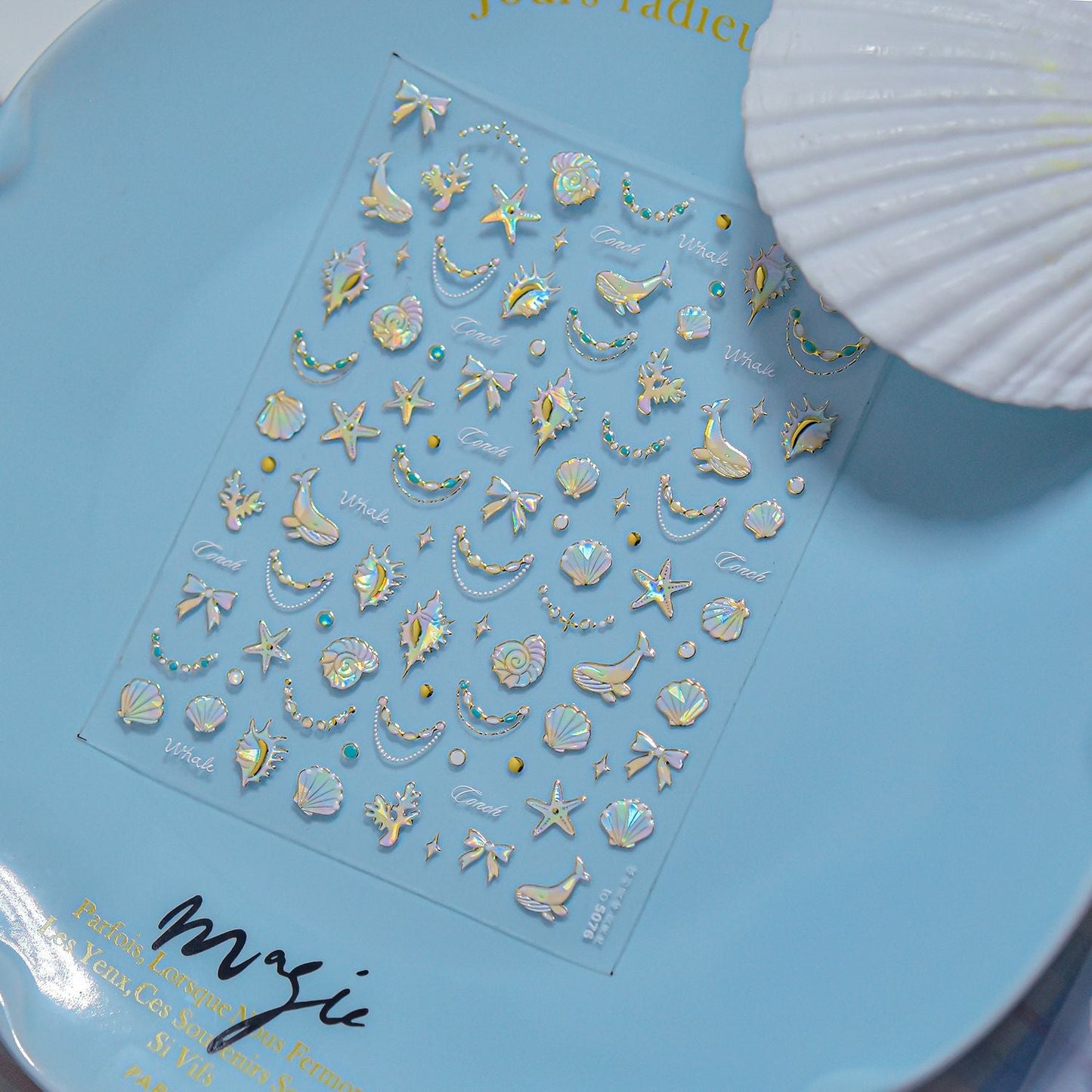 Hello Claws | Under The Sea Nail Deco Sticker