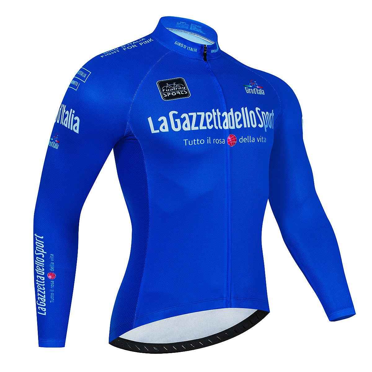 Men's Cycling Jersey Long Sleeve - Breathable Quick-Drying Performance Shirt