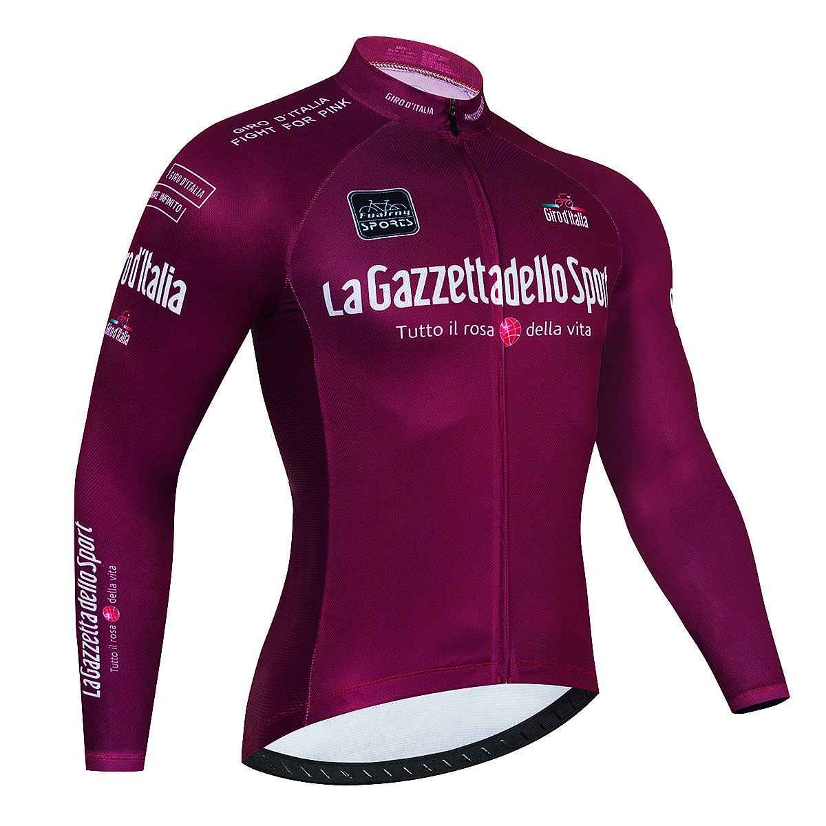Men's Cycling Jersey Long Sleeve - Breathable Quick-Drying Performance Shirt