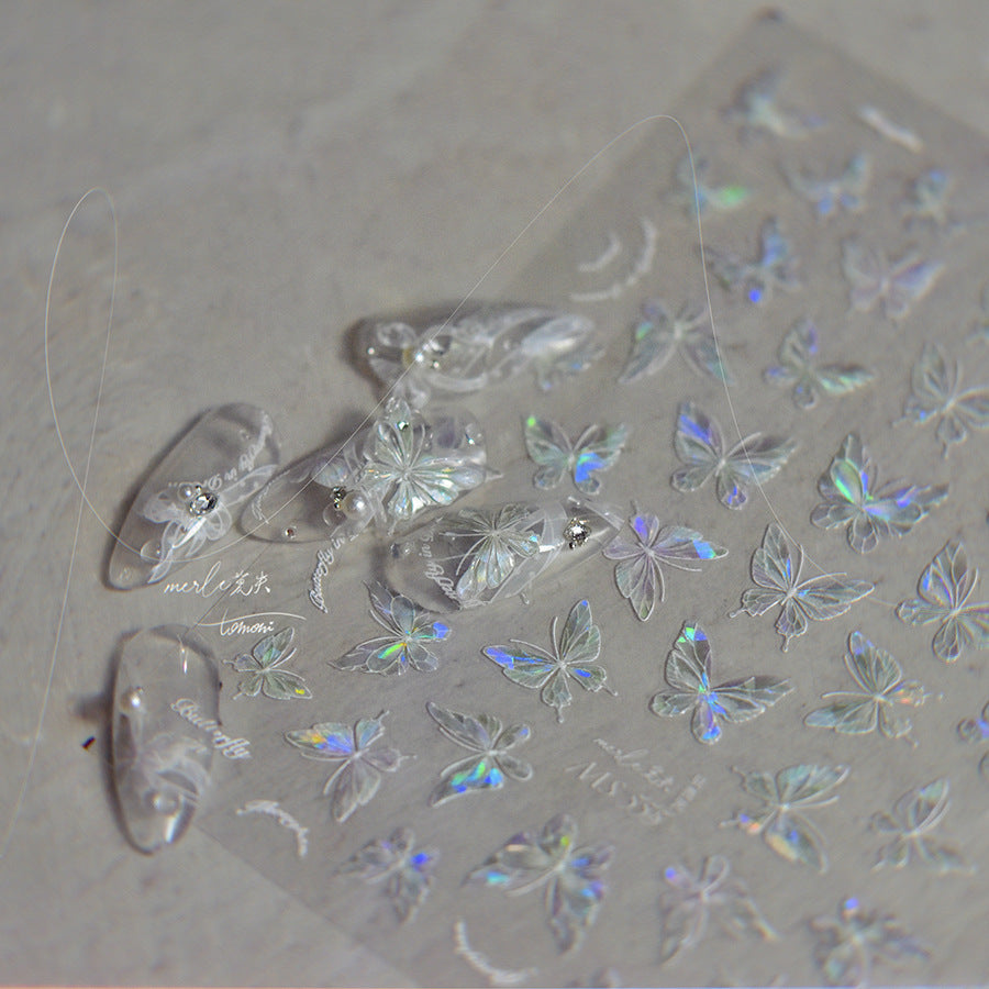 Hello Claws | Crystal Butterfly 5D Nail Deco Sticker