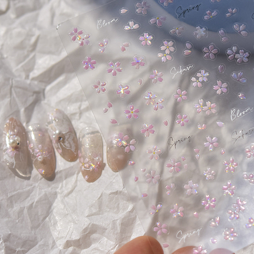 Hello Claws | Pink Cherry Blossom Nail Deco Sticker