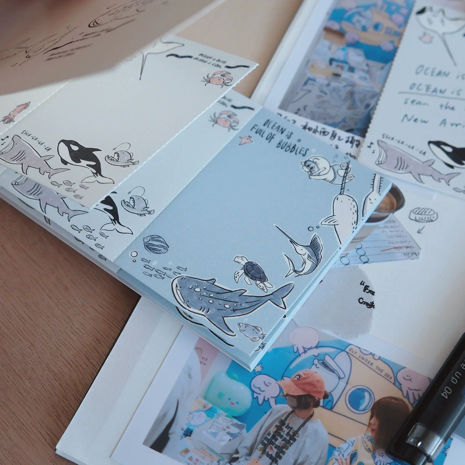 A Gator Life | Ocean is Cool Memo Notepad