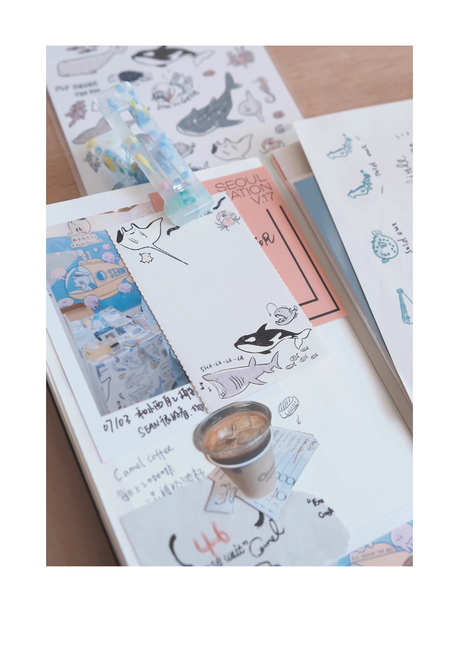 A Gator Life | Ocean is Cool Memo Notepad