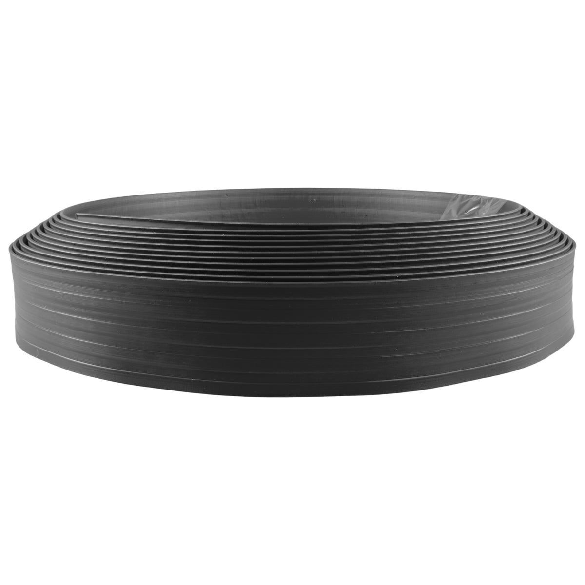 Lawn Border Set, Easy Border 40mm Black 10m With Pegs for Home and Garden Use