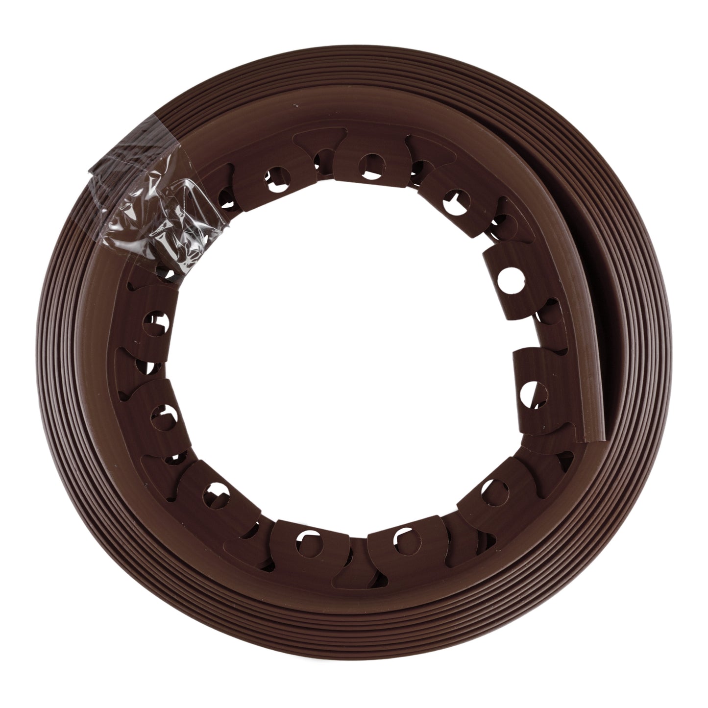 Lawn Border Set, Easy Border 40mm Brown 10m with Pegs for Home and Garden Use