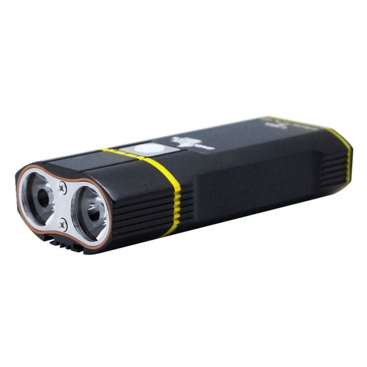 Y1-2400LM 5-mode USB Rechargeable Bicycle LED Headlight with 360 degree Rotatable Holder