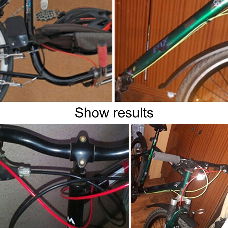 7 in 1 Universal PVC Bicycle Variable Speed Cable Tube Set, Universal