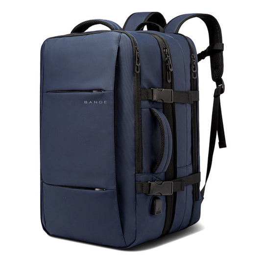 BANGE Business Backpack Men Travel Waterproof Large Capacity Computer Shoulders Bag, Business Backpack (Blue), Business Backpack (Pink), Business Backpack (Black)