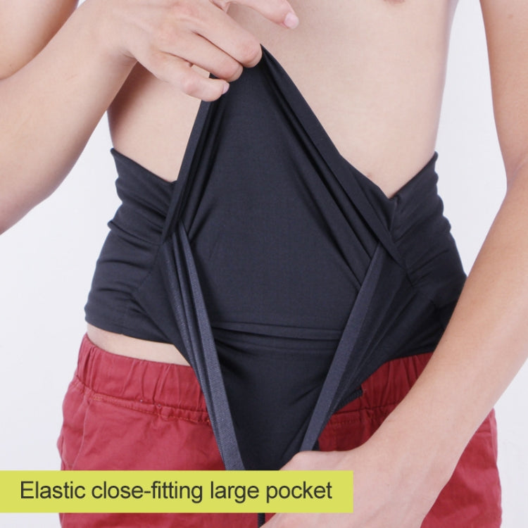 Personal Large-capacity Stretch Tablet Pockets Travel Anti-theft Bag Phone Bag,Size: L, Size: L
