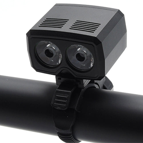 Y15 2 x CREE XPG2 500LM USB Charging LED Bike Headlight Front Lamp with 5 Modes, Y15