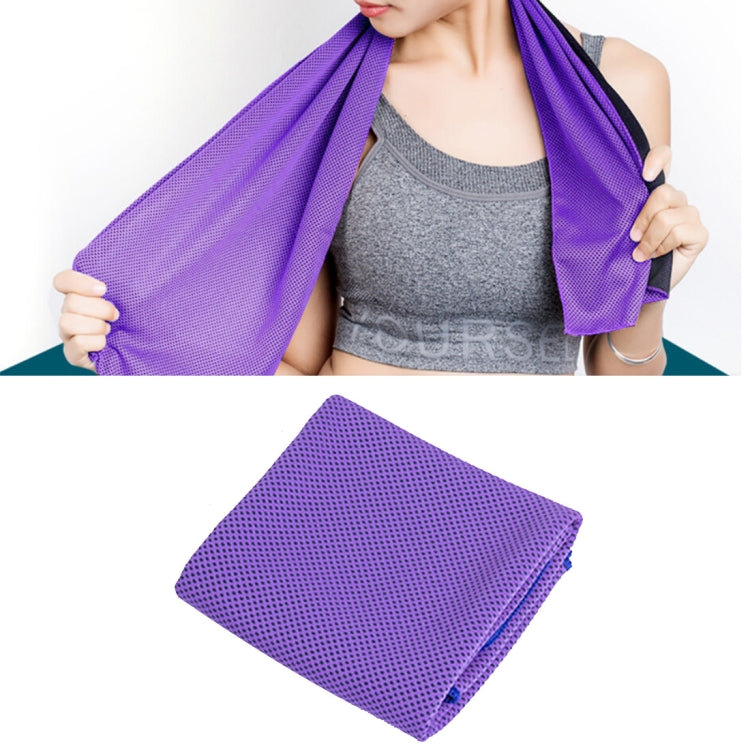2 PCS Microfiber Fabric Gym Sports Towel Enduring Ice Towel, Size: 30*100cm, Ice Towel, Size: 30*100cm(Orange), Ice Towel, Size: 30*100cm(Green), Ice Towel, Size: 30*100cm(Grey), Ice Towel, Size: 30*100cm(Blue), Ice Towel, Size: 30*100cm(Magenta)      ...