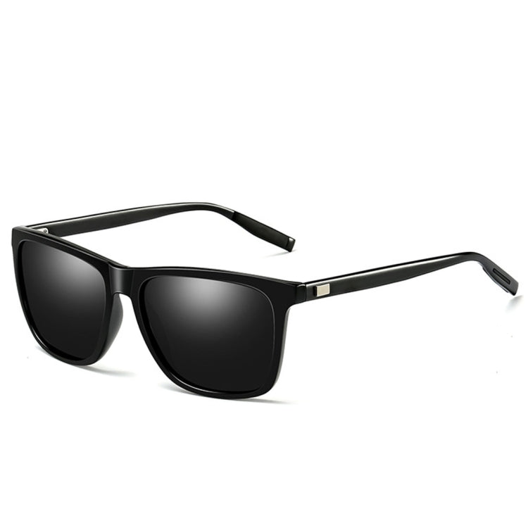 Men Retro Fashion Aluminum Magnesium Frame UV400 Polarized Sunglasses, Black Tarnish+ Pink, Black Silver+ Grey, Grey+ Silver, Demi Brown + Brown, Black Tarnish+ G15 Green, Black Tarnish+ Blue, Black Tarnish+ Grey