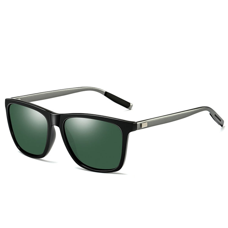 Men Retro Fashion Aluminum Magnesium Frame UV400 Polarized Sunglasses, Grey+ Silver, Demi Brown + Brown, Black Tarnish+ G15 Green, Black Tarnish+ Blue, Black Tarnish+ Grey, Black Tarnish+ Pink, Black Silver+ Grey