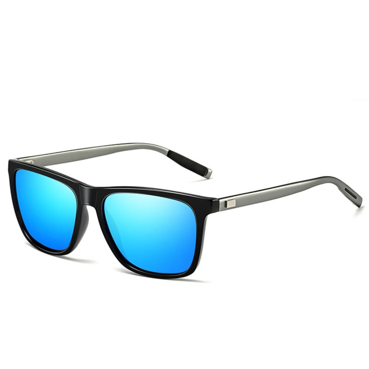Men Retro Fashion Aluminum Magnesium Frame UV400 Polarized Sunglasses, Grey+ Silver, Demi Brown + Brown, Black Tarnish+ G15 Green, Black Tarnish+ Blue, Black Tarnish+ Grey, Black Tarnish+ Pink, Black Silver+ Grey