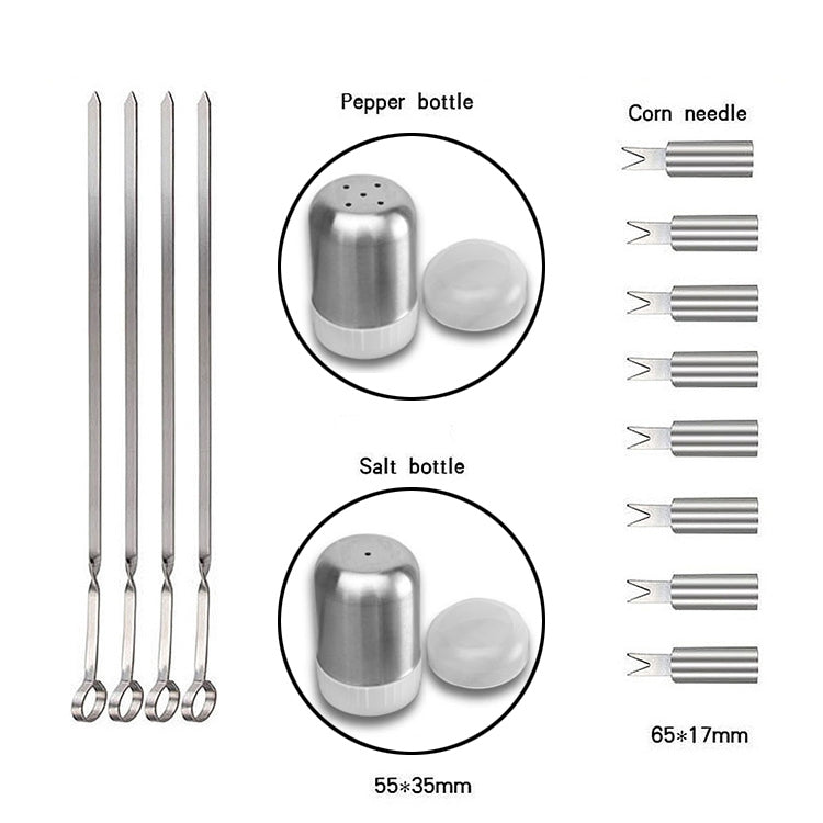 20 in 1 Outdoor Tableware Set Camping Barbecue Tableware Picnic Tool Set