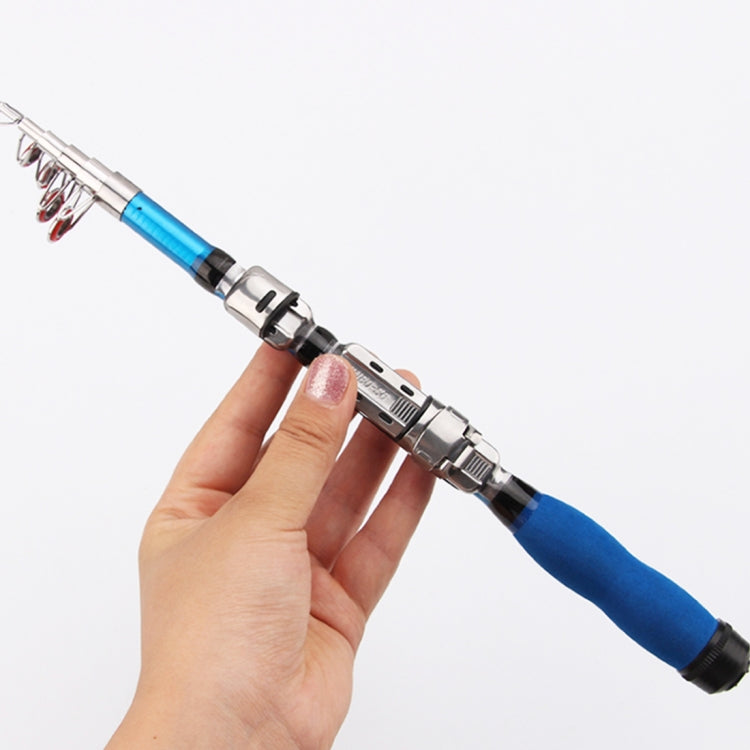37cm Portable Telescopic Sea Fishing Rod Mini Fishing Pole, Extended Length : 2.3m, 2.3m