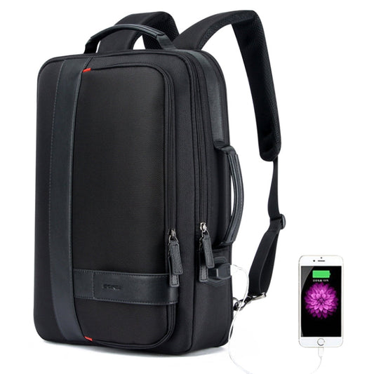 Bopai 751-006561 Large Capacity Business Casual Breathable Laptop Backpack with External USB Interface, Size: 30 x 13 x 43cm, 751-006561
