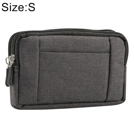 Sports Denim Universal Phone Bag Waist Bag for 5.2 inch or below Smartphones, Size: S, S