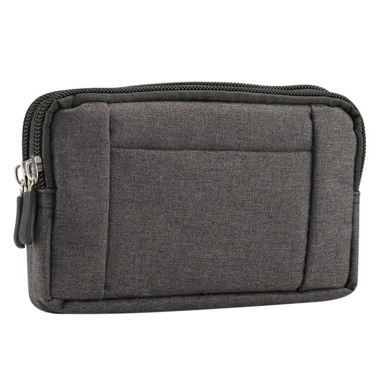 Sports Denim Universal Phone Bag Waist Bag for 6.4~6.5 inch Smartphones, Size: XL, XL