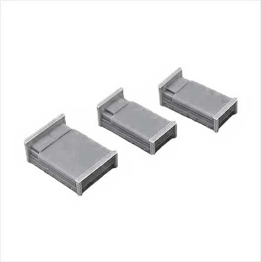 Ready to Paint Double / Single Bed - Style 2 (3 pack)