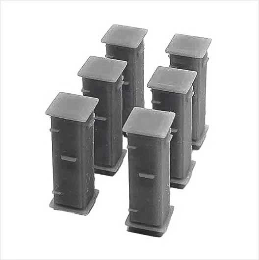 Ready to Paint Lineside Relay Cabinet - Slim (6 pack)