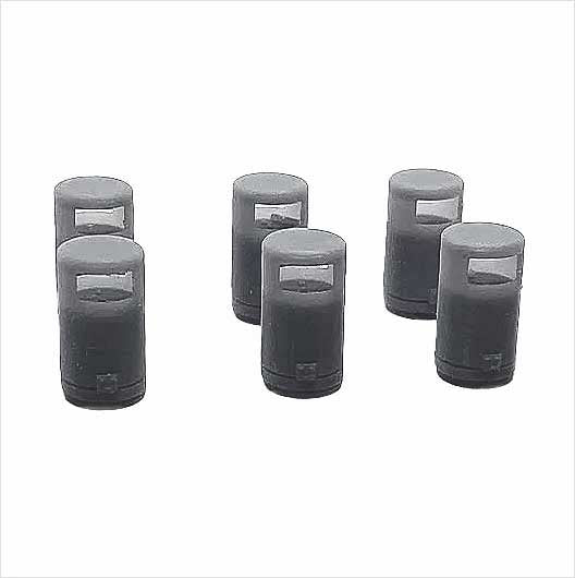 OO Scale Ready to Paint Network Southeast (NSE) / BR Round Bin (6 pack)