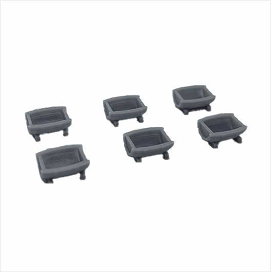 Ready to Paint Whiskey Barrel Planter (6 pack)