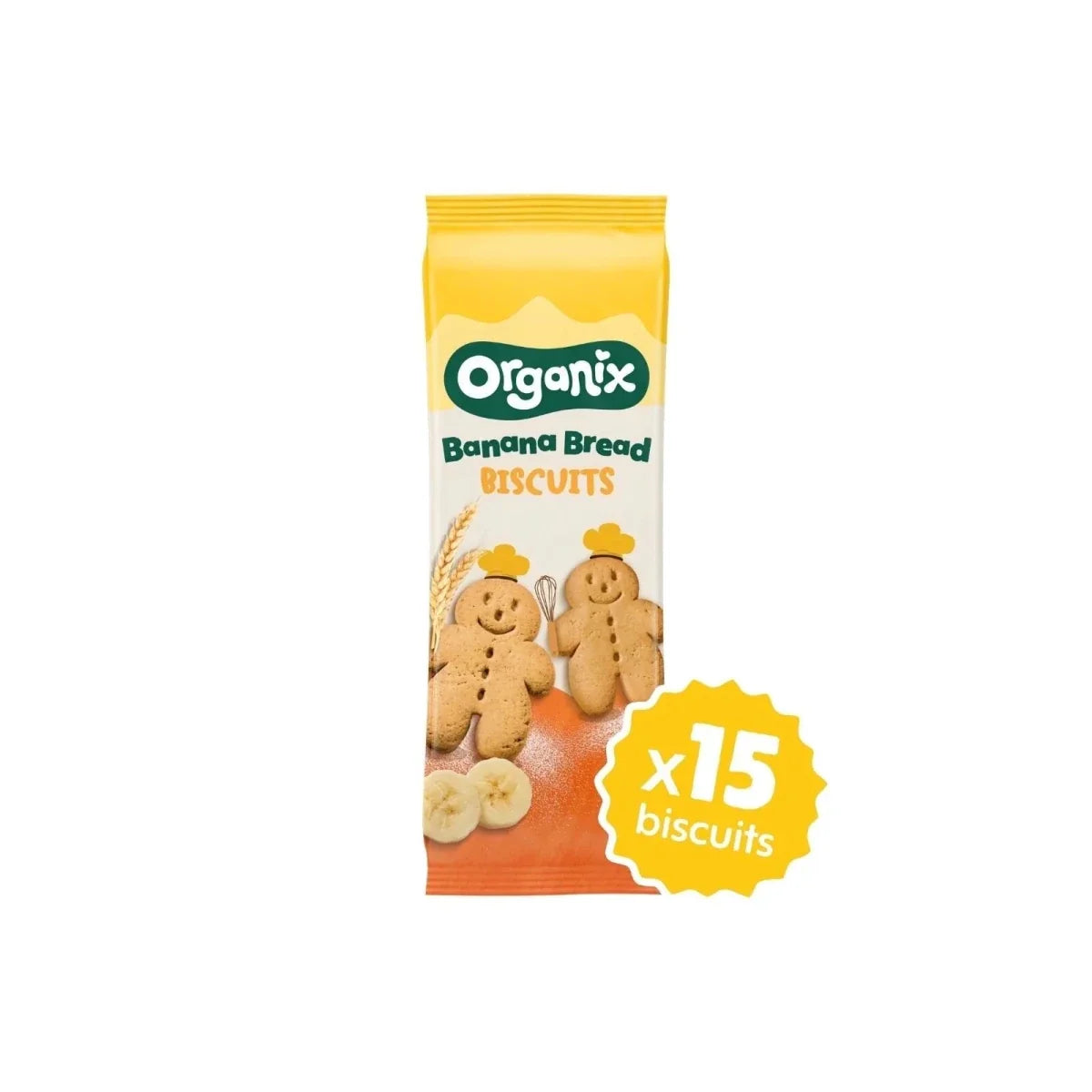 Organix Banana Bread Biscuits 12+ months 135g