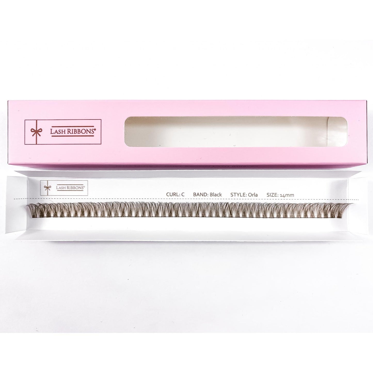 Orla - 'C' Curl Brown Lash Ribbons®