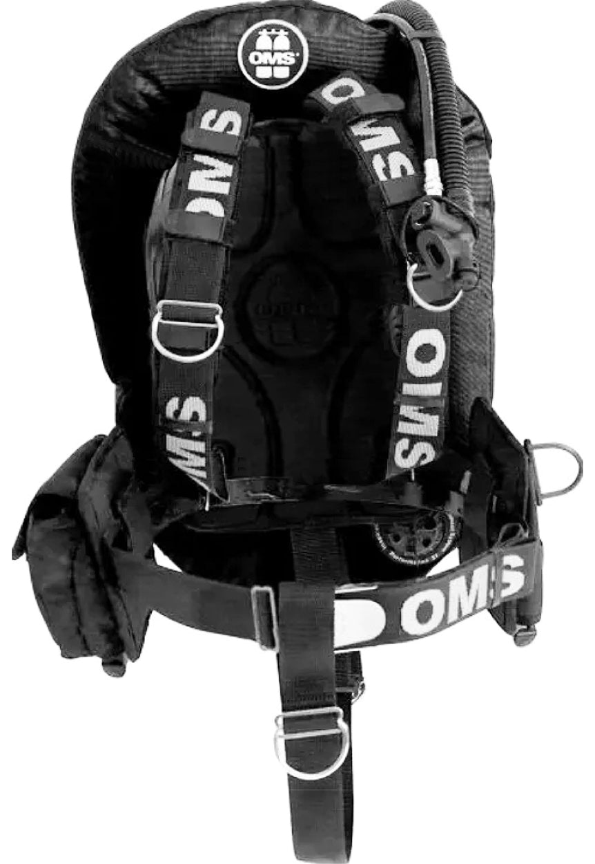 OMS 32Lb14.5Kg All Black Aluminium SmartStream Signature Harness Performance Mono Wing S11518087