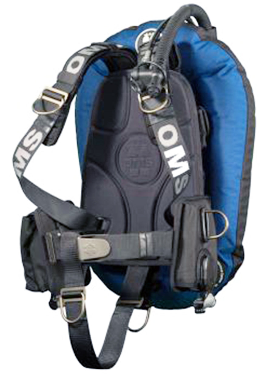 OMS 32Lb14.5Kg Ocean Blue/Black Stainless Steel SmartStream Signature Harness Performance Mono Wing S11718045