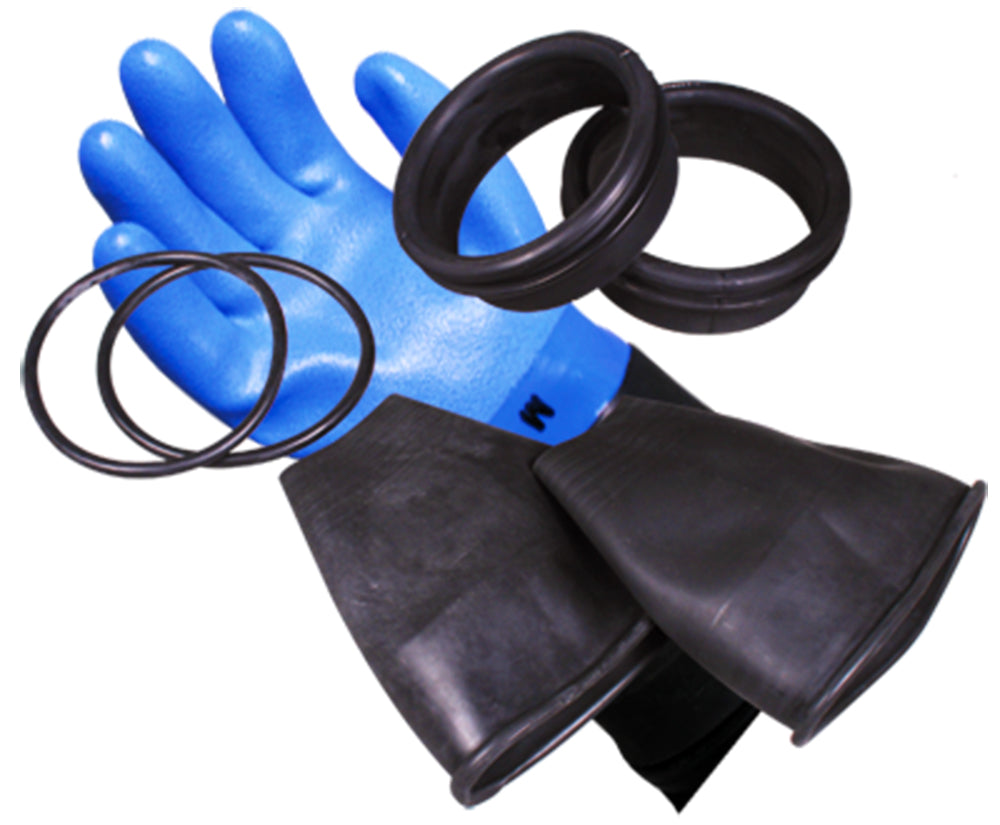 OMS Complete Dry Gloves with Long Wrist Seals Liners Size S A20916802 S
