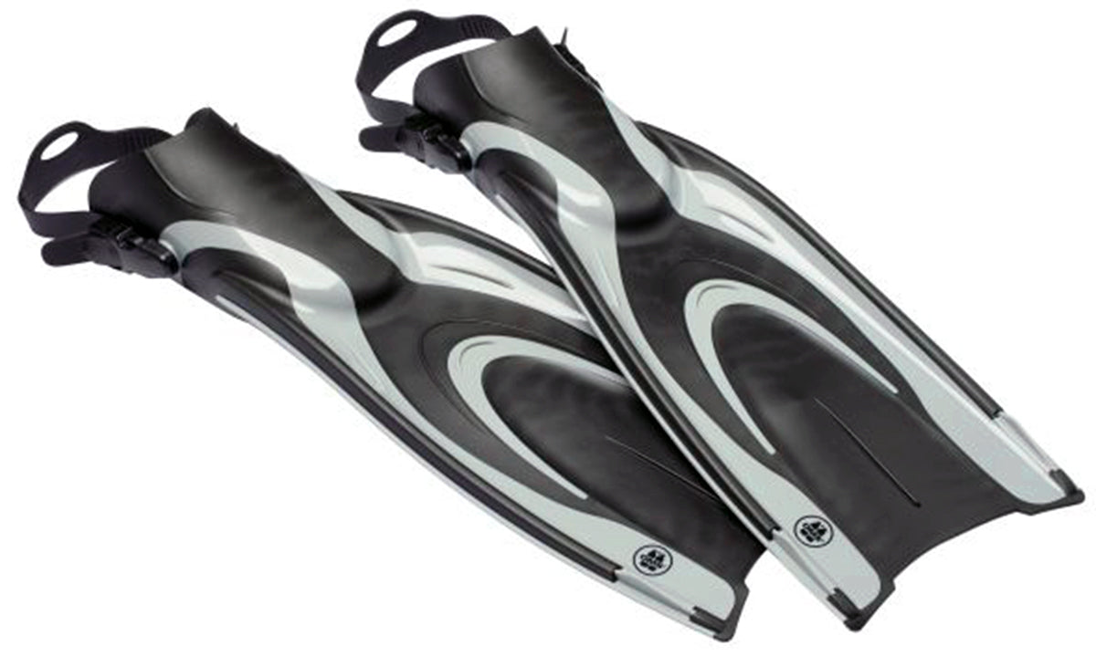 OMS Grey ReefStream Fins Size L/XL A12318009