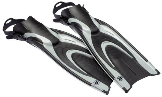 OMS Grey ReefStream Fins Size L/XL A12318009