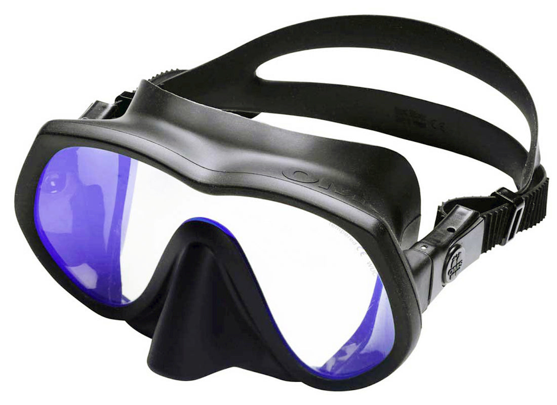 OMS Black Tattoo Mask Western UV Protection Lens A12118009