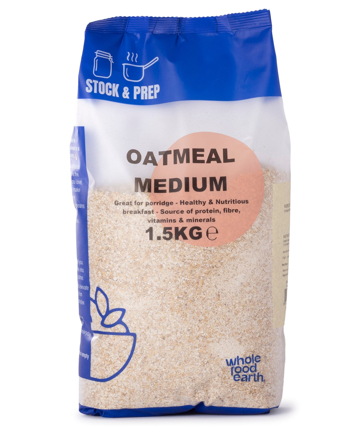 Oatmeal Medium - Stock & Prep - 1.5kg