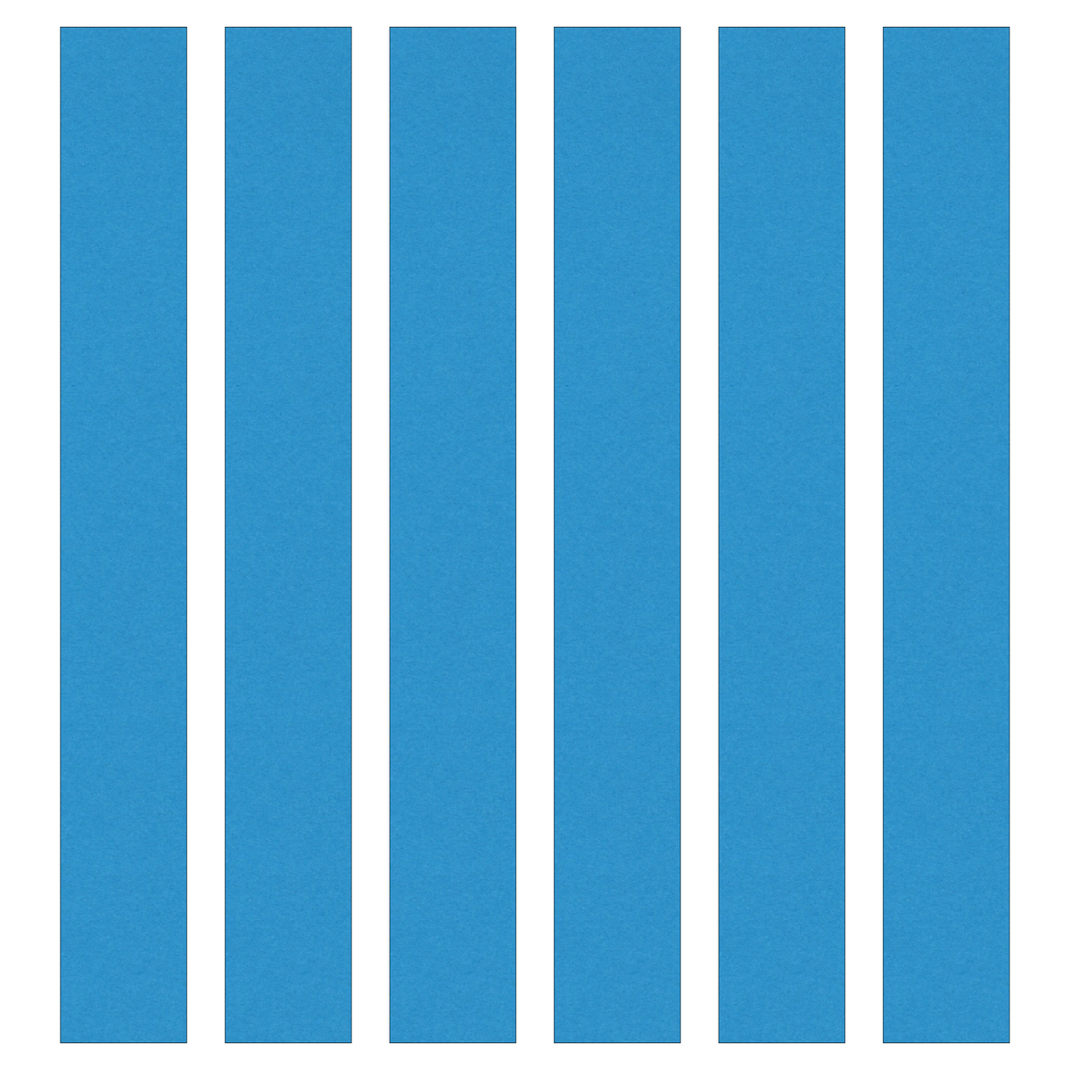 Ocean Blue Paper Chain Card Strips. 5 Meter / 16 Feet Long. Wedding Party Decor
