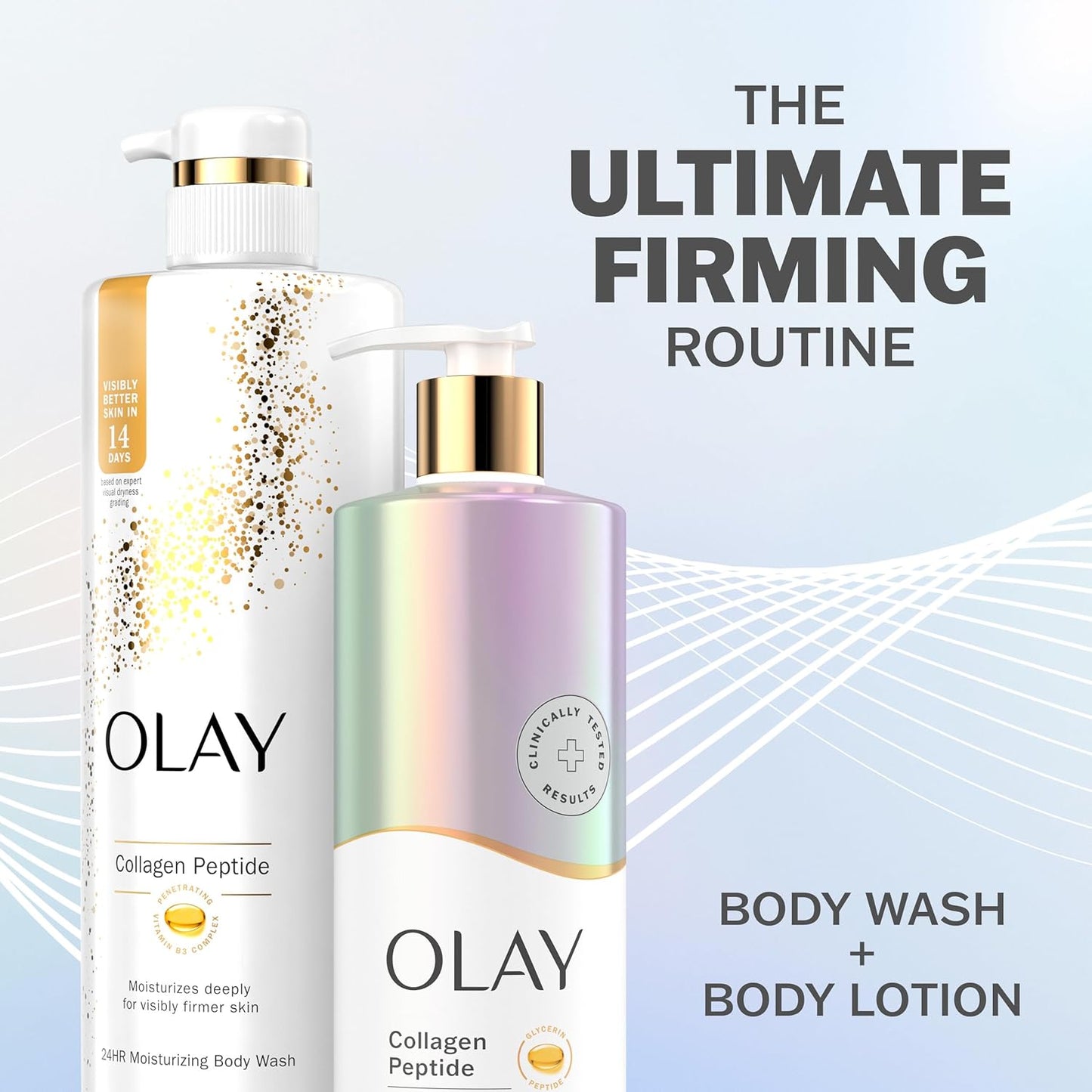 Olay Hydrating & Firming Body Lotion with Collagen Peptide