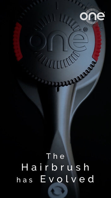 ONE Brush Pro - Adjustable Bristle Hairbrush, Titanium