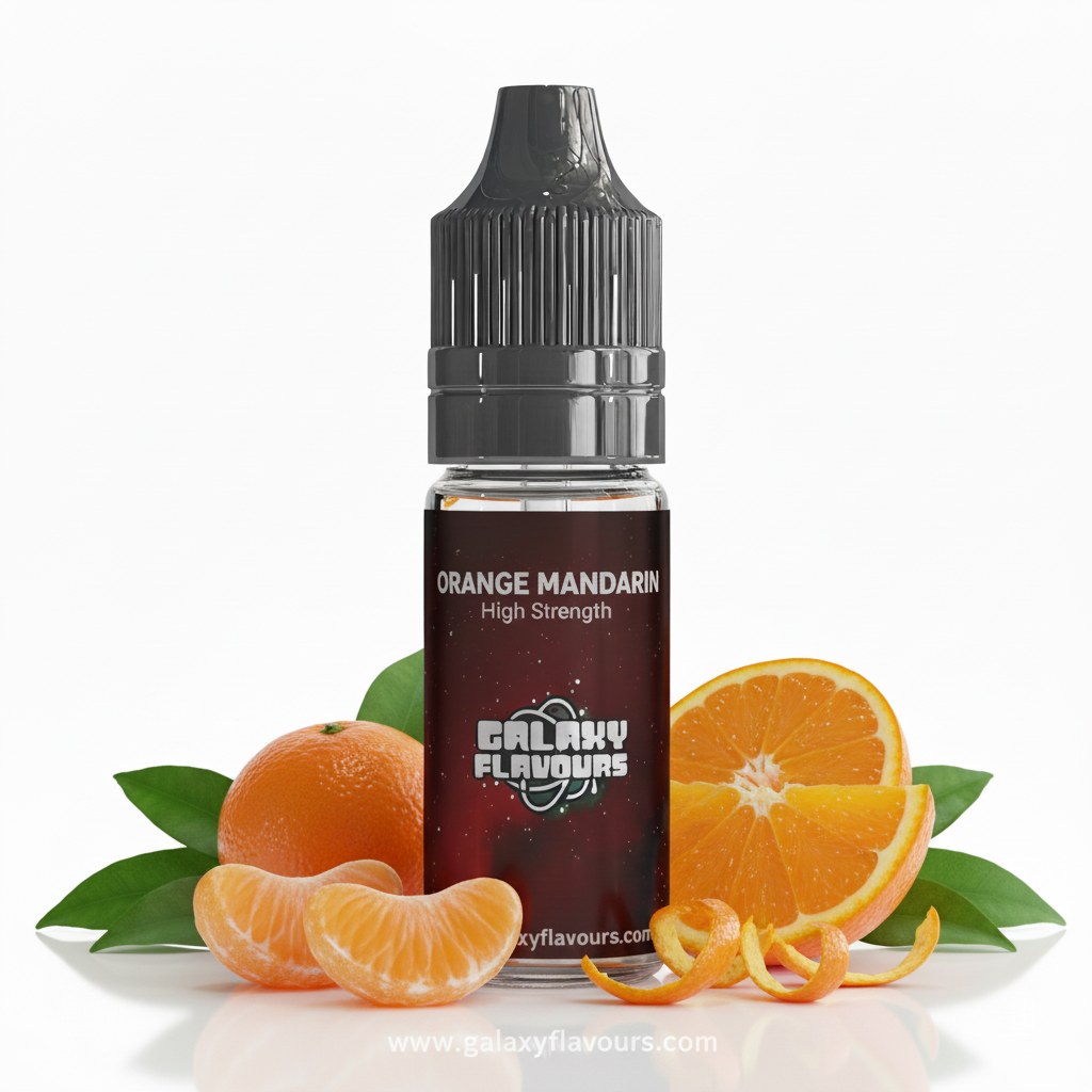 Orange Mandarin Food Flavouring - Professional High Strength - 10ml