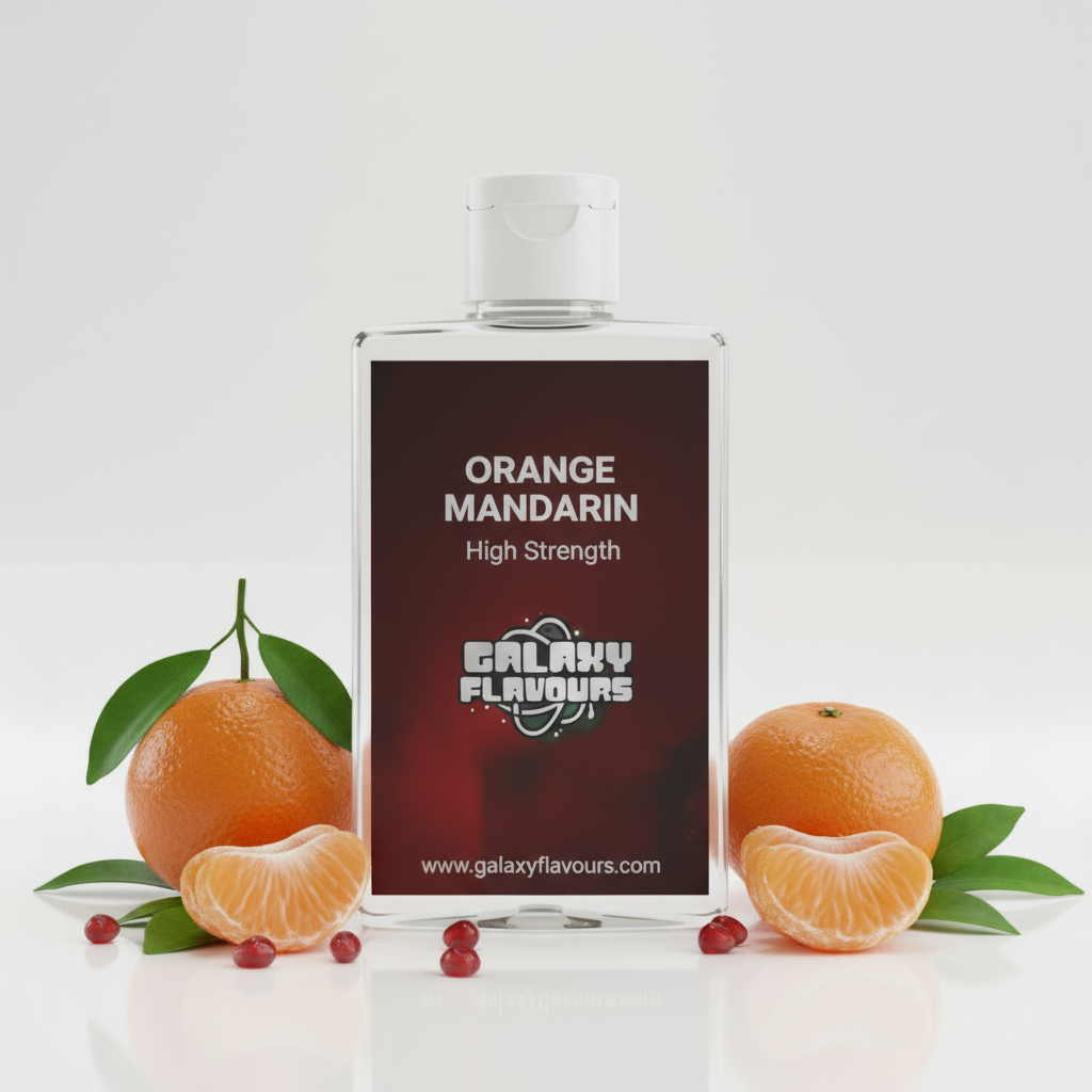 Orange Mandarin Food Flavouring - Professional High Strength - 50ml