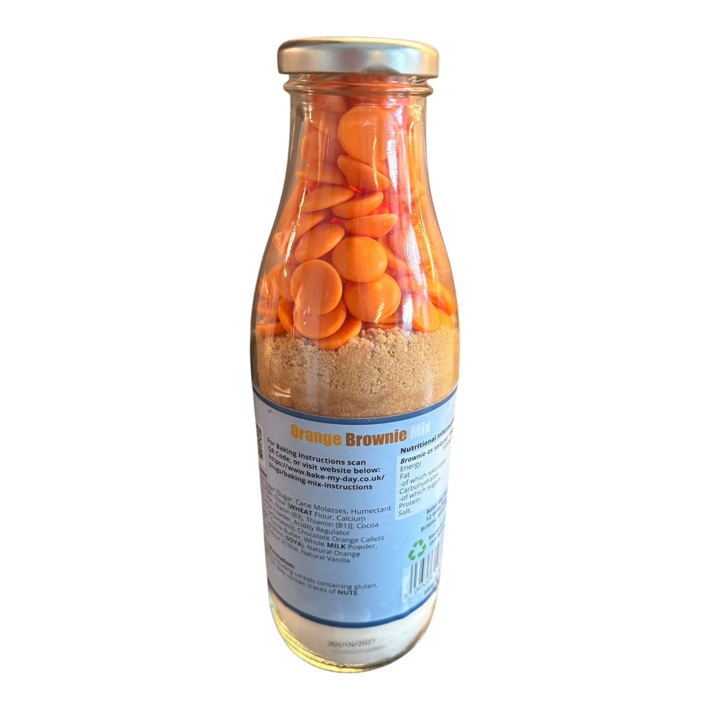 Orange Brownie Mix Bottle – 750ml