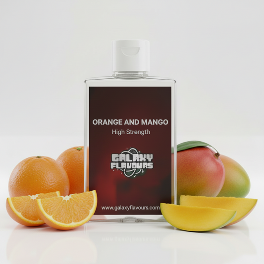 Orange and Mango Food Flavouring Concentrate – Professional High Strength – 250ml