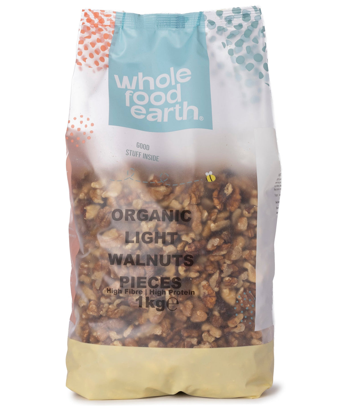 Organic Light Walnuts Pieces
