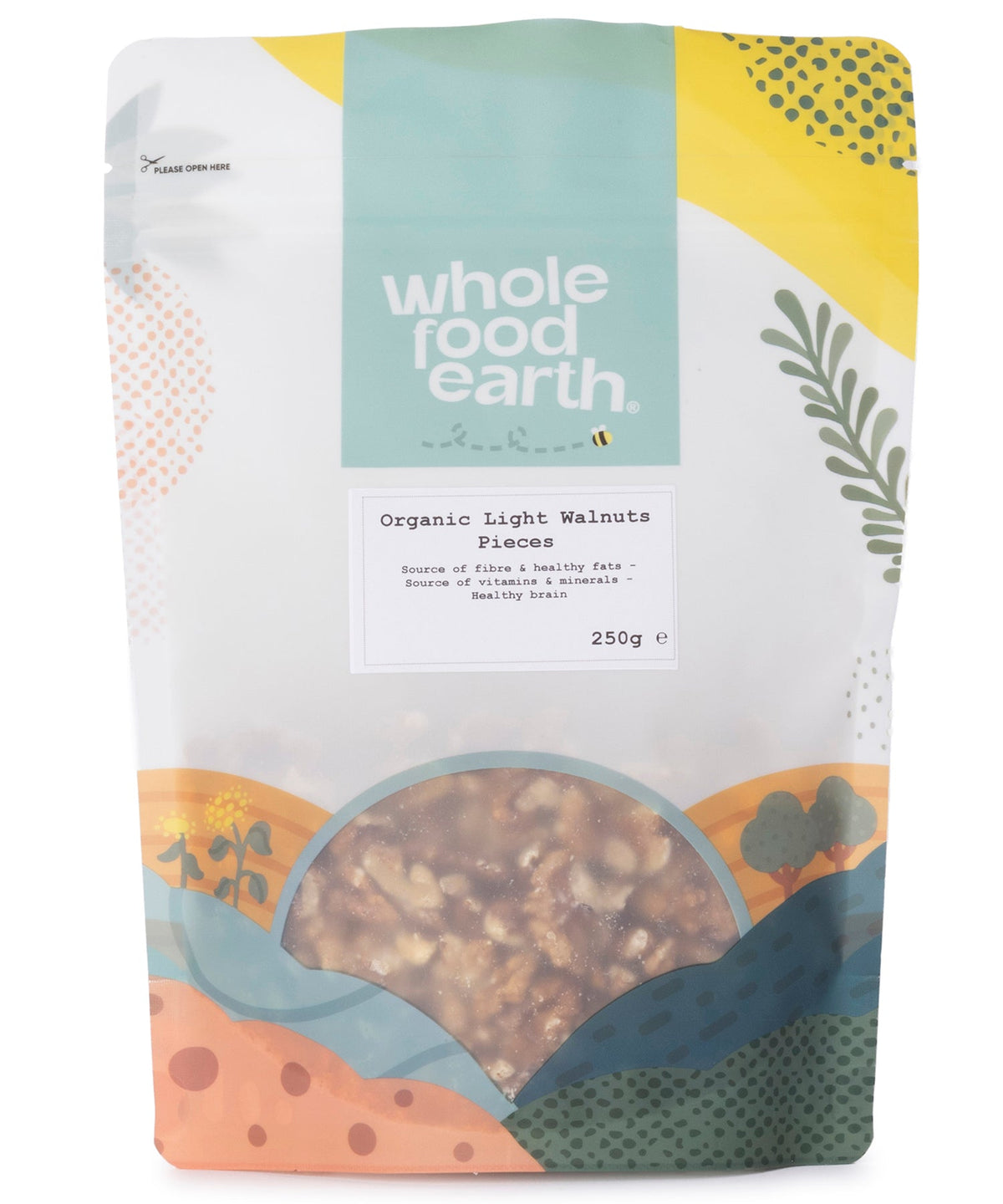Organic Light Walnuts Pieces