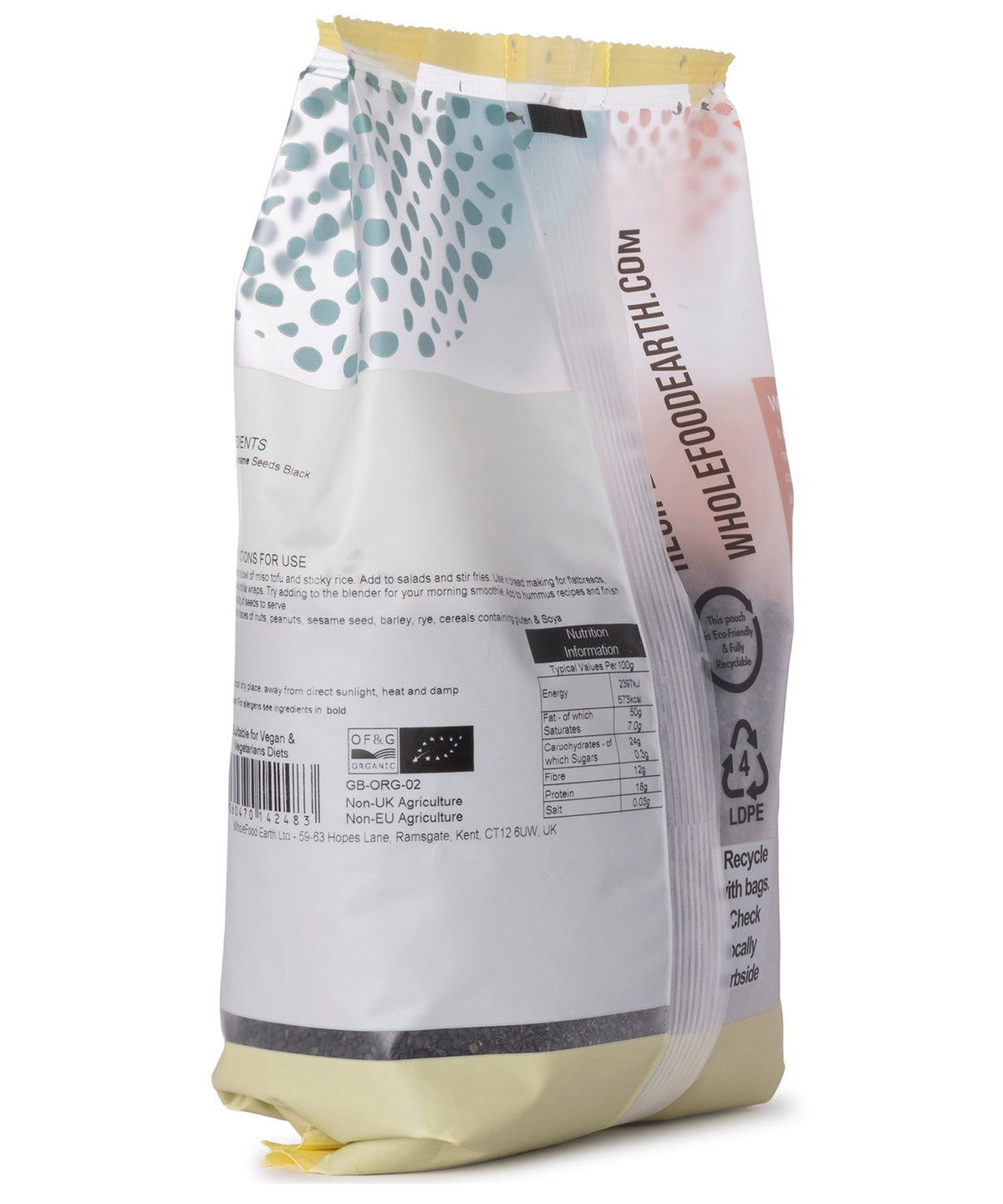 Organic Sesame Seeds Black