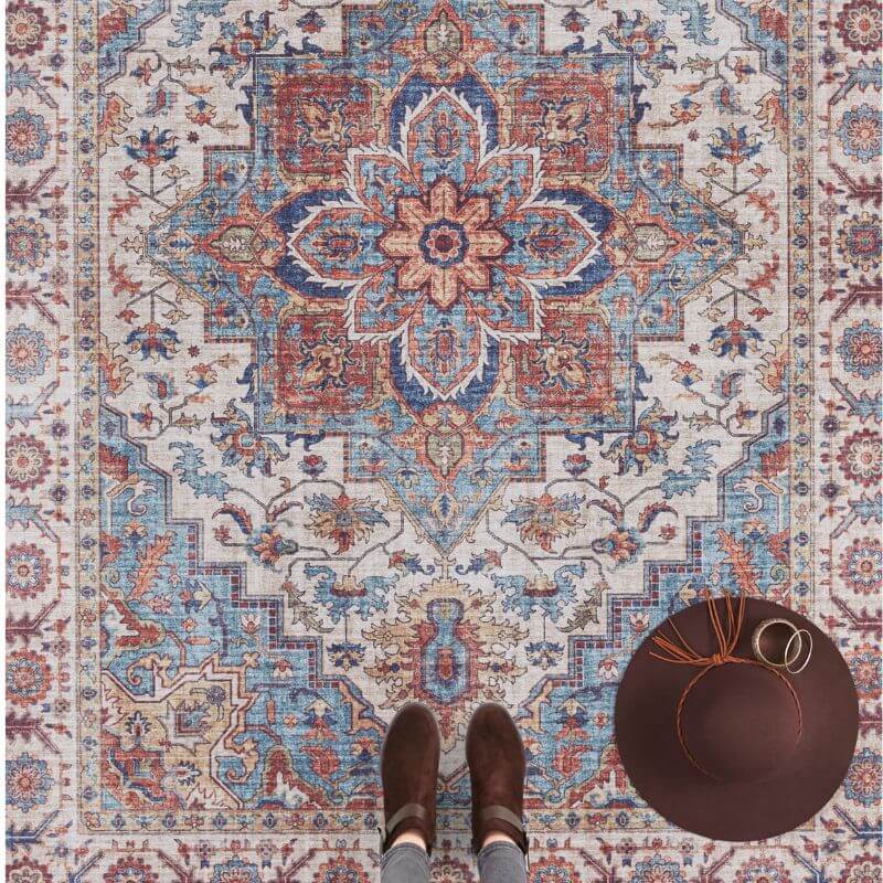 Oriental Anthea Rug Medallion Design